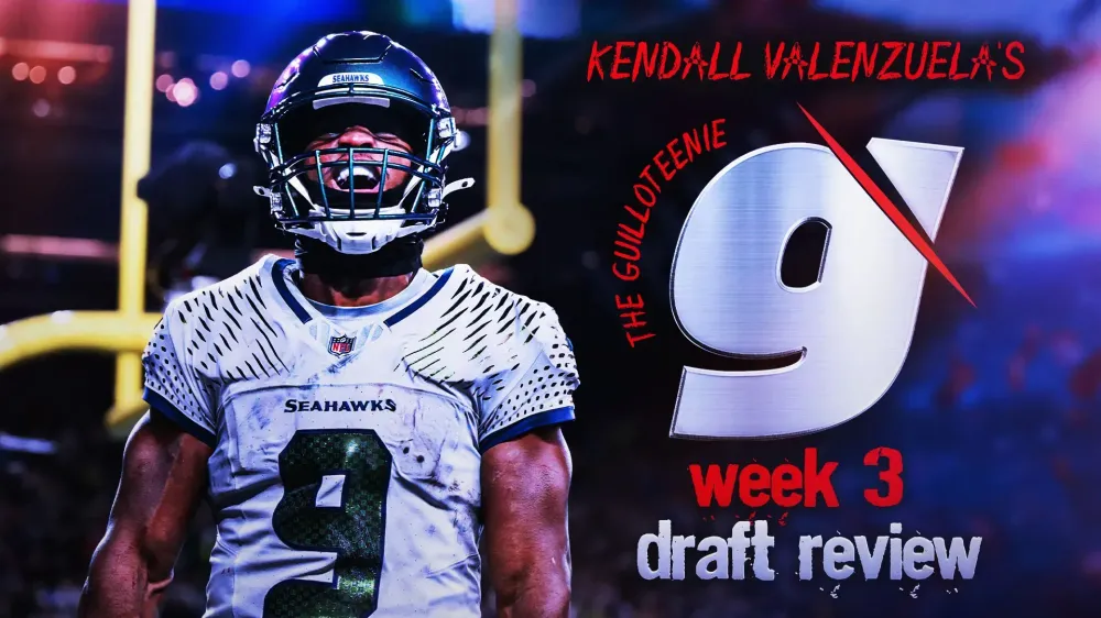 Conference Championships Guilloteenie Draft Review: Drake Maye, Kenneth Walker Early, Best Player Available Late