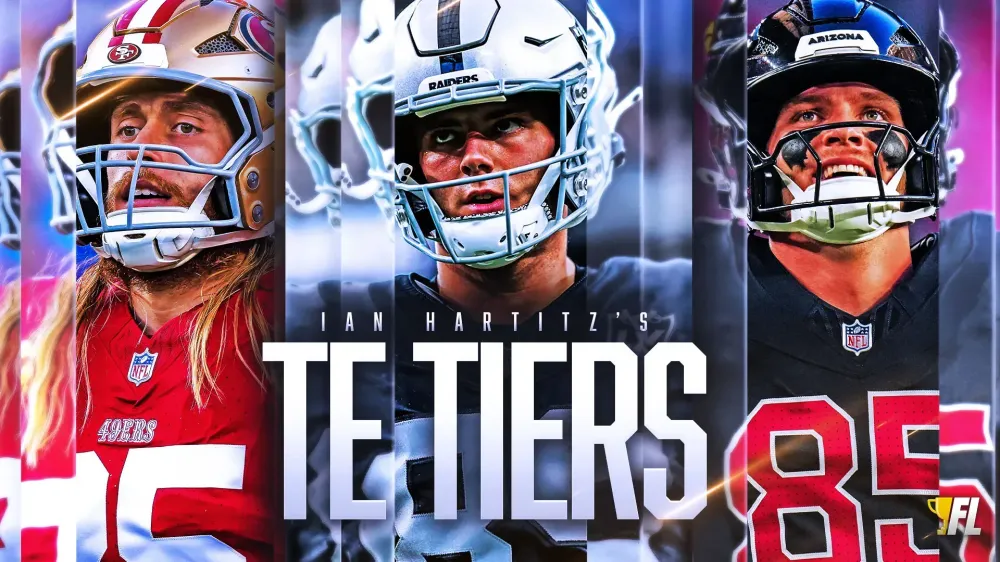 Tight End Tiers for Fantasy Football: Trey McBride Checks In As Ian's TE1 for 2025