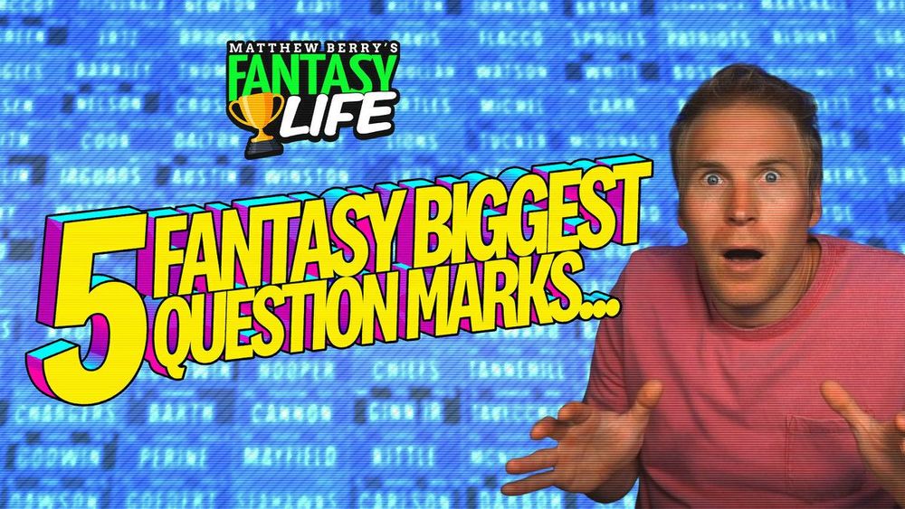 ❓ 5 Big Question Marks For Week 1