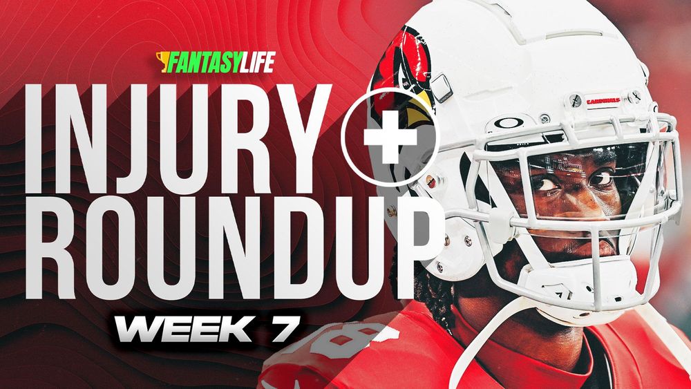 Week 7 Fantasy Football Injury Roundup: Marvin Harrison Jr. Is A Go