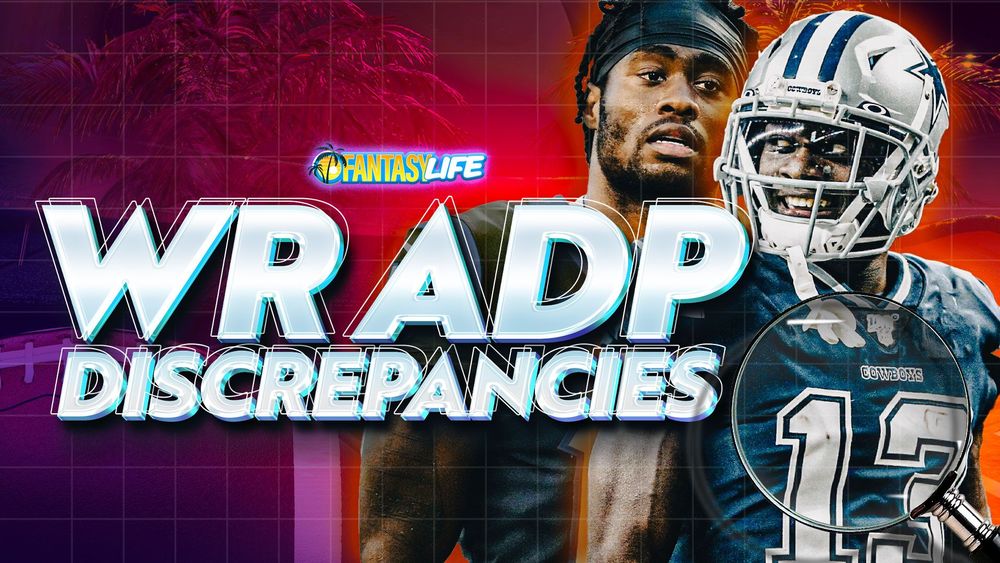 Fantasy Football ADP Discrepancies. Late-Round WRs to Target.