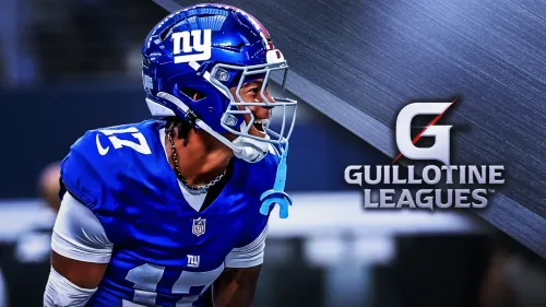 Guillotine Leagues™ Rest-of-Season Rankings: Wan'Dale Robinson, Nico Collins and More