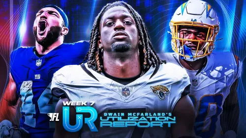 Fantasy Football Takeaways: Kimani Vidal Leads Utilization Report For Week 7