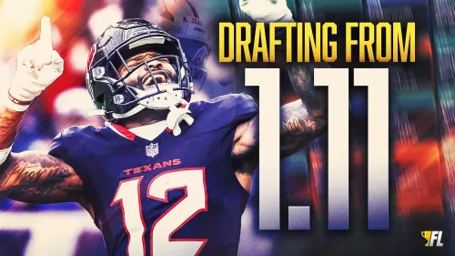 1.11 Draft Strategy for 2025 Fantasy Football Drafts: Nico Collins, Ashton Jeanty, and More Options To Consider