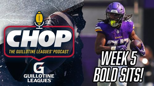 You May Regret Flexing These Players in Week 5 Guillotine Leagues™…