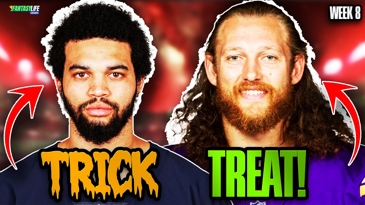 10 Players That Are a Trick or a Treat in Week 8 of Fantasy Football
