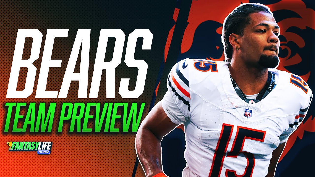2025 Bears Fantasy Team Preview (D'Andre Swift: Value RB?!)