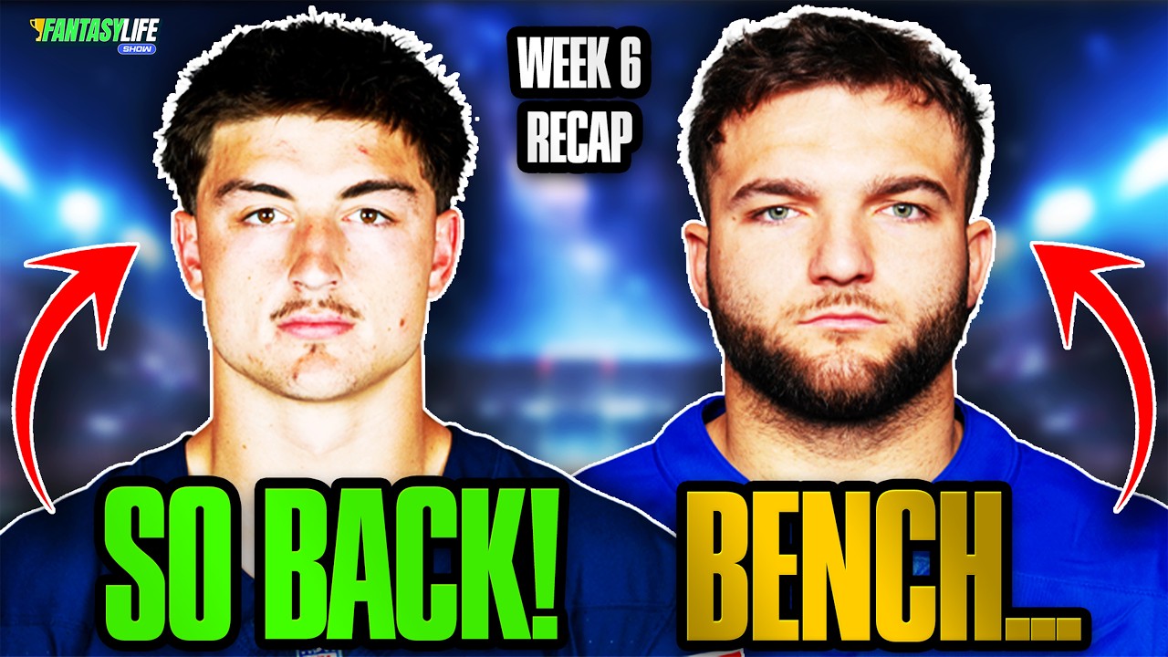 7 Overreactions to Week 6 Fantasy Football (+ Week 7 Waiver Wire Targets)