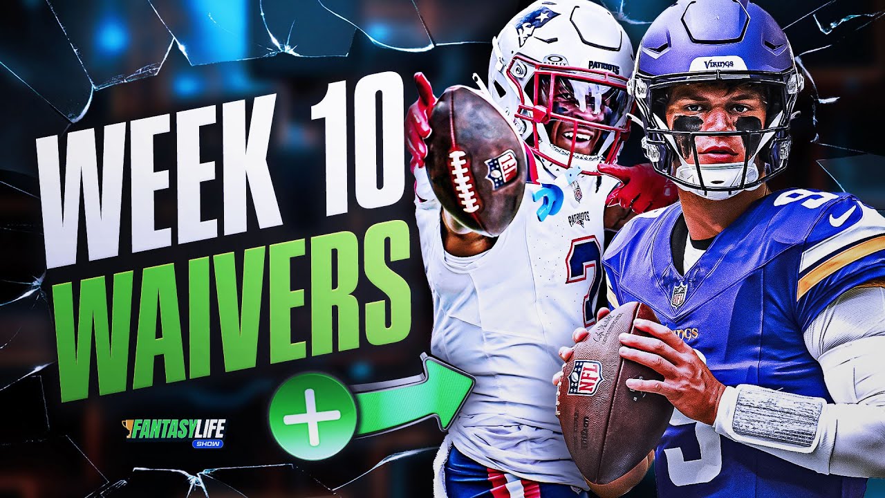 Week 10 Waiver Wire Targets for Fantasy Football